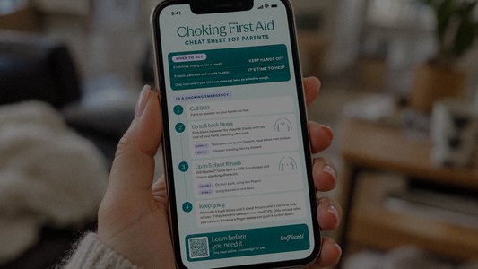 Choking First Aid Cheat Sheet