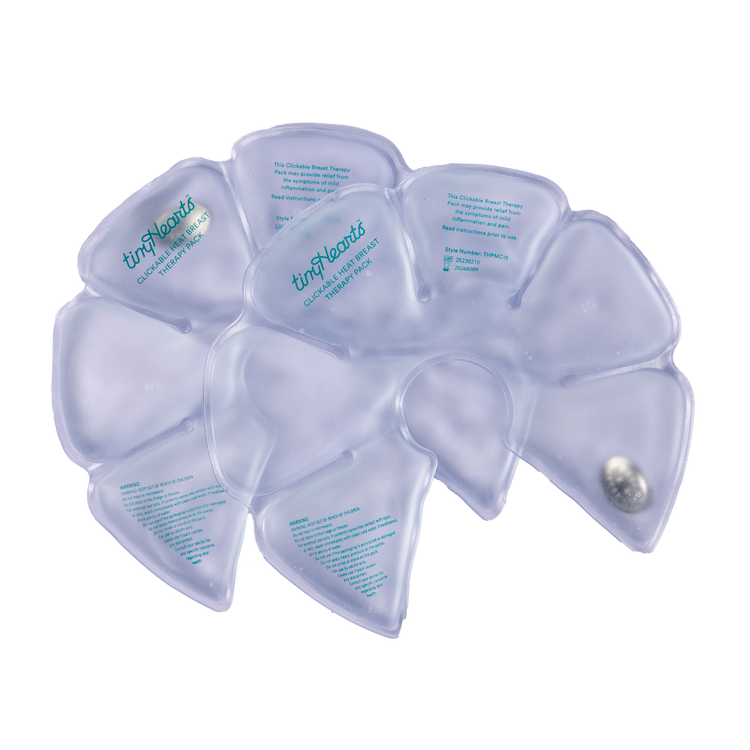 Clickable Heat Breast Therapy Packs - 2 Pack