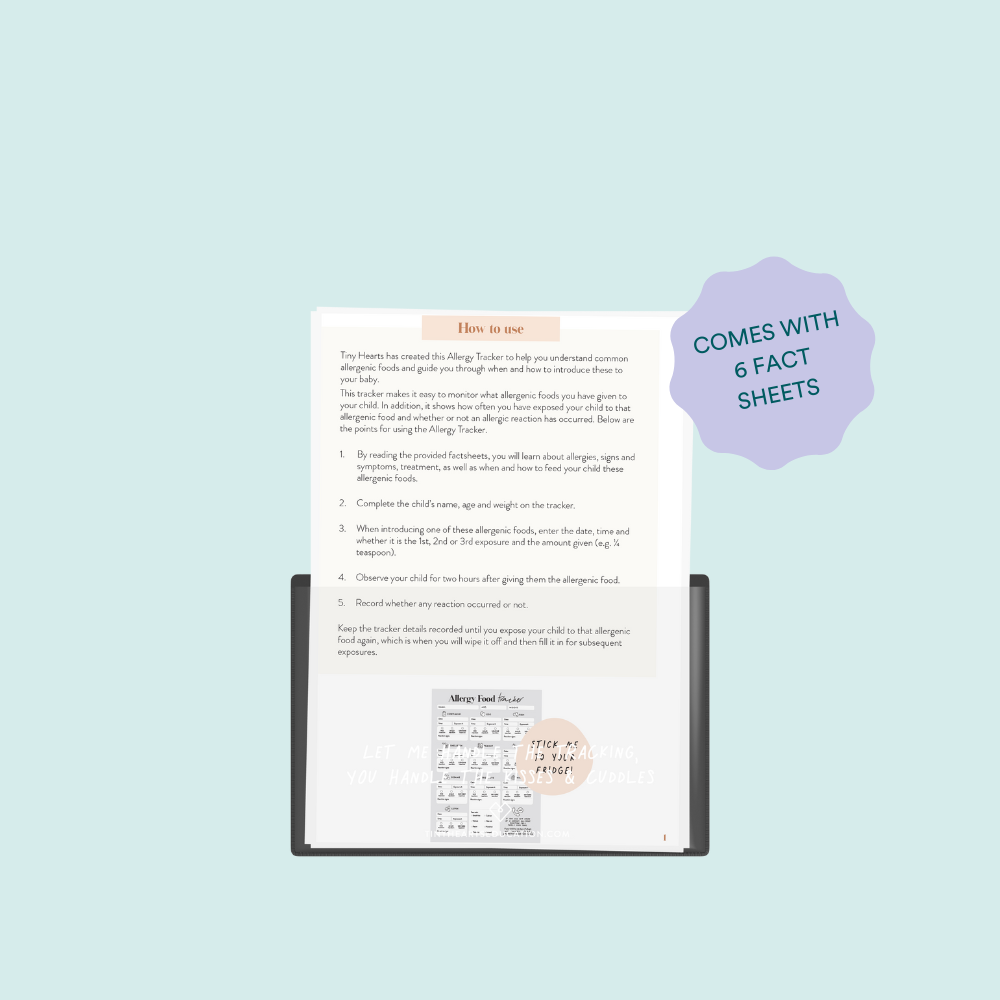 Introducing Solids Course + Allergy Tracker Bundle