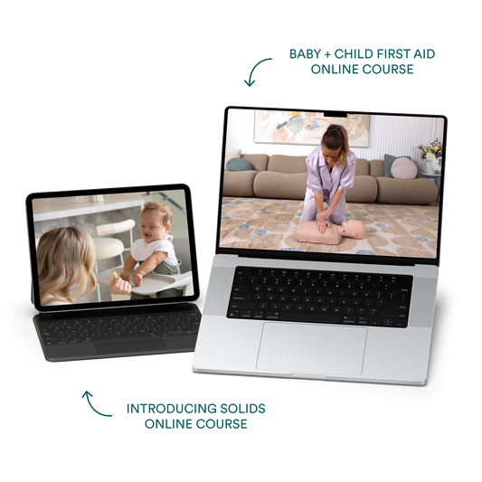 Baby Essentials Bundle: Solids & First Aid