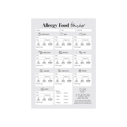 Allergy Food Tracker